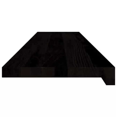 Lépcsőfokok 12 db Sötétbarna 110x25x2 cm tömör fa tölgyfa
