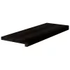Lépcsőfokok 12 db Sötétbarna 70x30x2 cm tömör fa tölgyfa
