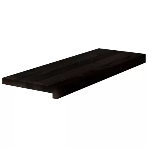 Lépcsőfokok 12 db Sötétbarna 70x30x2 cm tömör fa tölgyfa