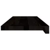Lépcsőfokok 12 db Sötétbarna 70x30x2 cm tömör fa tölgyfa