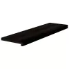 Lépcsőfokok 12 db Sötétbarna 90x30x2 cm tömör fa tölgyfa