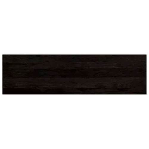 Lépcsőfokok 12 db Sötétbarna 90x30x2 cm tömör fa tölgyfa