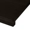 Lépcsőfokok 12 db Sötétbarna 90x30x2 cm tömör fa tölgyfa