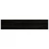 Lépcsőfokok 12 db Sötétbarna 120x30x2 cm tömör fa tölgyfa