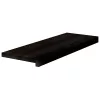Lépcsőfokok 16 db sötétbarna 70x25x2 cm tömör fa tölgyfa