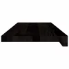 Lépcsőfokok 16 db sötétbarna 70x25x2 cm tömör fa tölgyfa