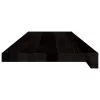 Lépcsőfokok 16 db sötétbarna 80x25x2 cm tömör fa tölgyfa