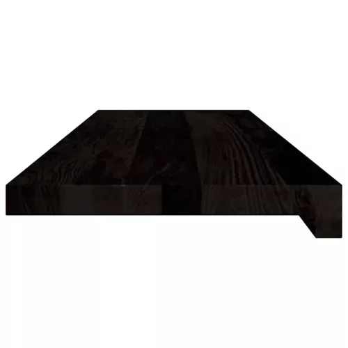 Lépcsőfokok 16 db sötétbarna 80x25x2 cm tömör fa tölgyfa