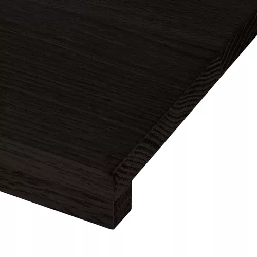 Lépcsőfokok 16 db sötétbarna 80x25x2 cm tömör fa tölgyfa