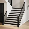 Lépcsőfokok 16 db sötétbarna 110x25x2 cm tömör fa tölgyfa
