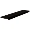 Lépcsőfokok 16 db sötétbarna 110x25x2 cm tömör fa tölgyfa