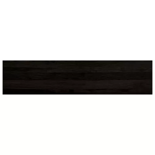 Lépcsőfokok 16 db sötétbarna 110x25x2 cm tömör fa tölgyfa