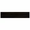 Lépcsőfokok 16 db sötétbarna 120x25x2 cm tömör fa tölgyfa