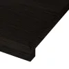Lépcsőfokok 16 db sötétbarna 120x25x2 cm tömör fa tölgyfa