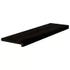 Lépcsőfokok 16 db sötétbarna 90x30x2 cm tömör fa tölgyfa