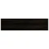 Lépcsőfokok 16 db sötétbarna 100x30x2 cm tömör fa tölgyfa