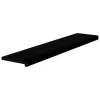 Lépcsőfokok 20 db Sötétbarna 120x30x2 cm tömör fa tölgyfa