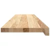 2 db tömör tölgyfa lépcsőfokok kezeletlen 100x25x2 cm