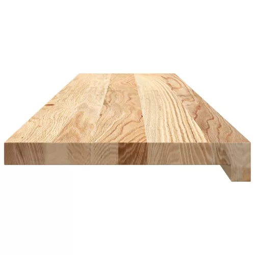 2 db tömör tölgyfa lépcsőfokok kezeletlen 100x25x2 cm