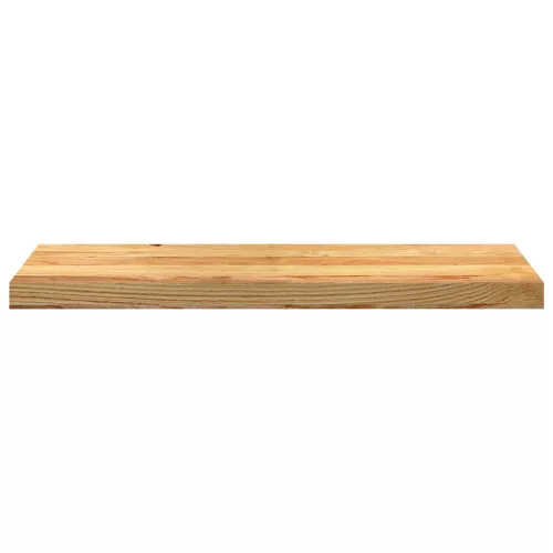 2 db tömör tölgyfa világosbarna lépcsőfokok 80x25x2 cm