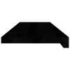 Lépcsőfokok 2 db Sötétbarna 80x25x2 cm tömör fa tölgyfa