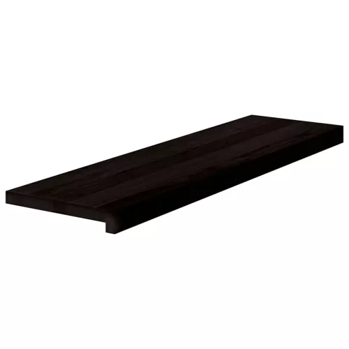 Lépcsőfokok 2 db Sötétbarna 90x30x2 cm tömör fa tölgyfa