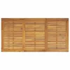Kert étkező szett 5 pcs Szürke és barna 160 x 80 x 75 cm