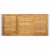 Kert étkező szett 5 pcs Szürke és barna 180 x 90 x 75 cm