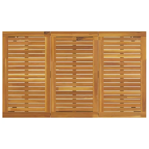 Kert étkező szett 5 pcs Szürke és barna 150 x 90 x 75 cm