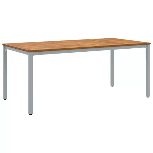 Kert étkező szett 5 pcs Szürke és barna 180 x 90 x 75 cm