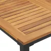 Kert étkező szett 5 pcs Fekete és barna 180 x 90 x 75 cm