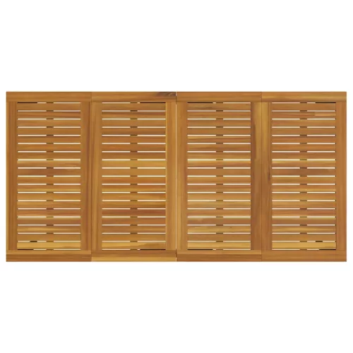 Kert étkező szett 5 pcs Szürke és barna 180 x 90 x 75 cm