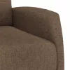 Barna szövet felállást segítő fotel