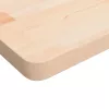 Acél és tömör tölgyfa falra szerelhető mosdópolc