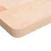 Acél és tömör tölgyfa falra szerelhető mosdópolc
