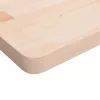 Acél és tömör tölgyfa falra szerelhető mosdópolc