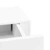 Fehér MDF falra szerelhető fiókos polc 60 x 23,5 x 10 cm