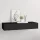Fekete MDF falra szerelhető fiókos polc 60 x 23,5 x 10 cm