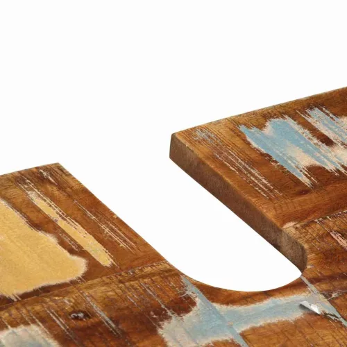 Fürdőszoba bútor szett 3 pcs Szilárd újrahasznosított fa