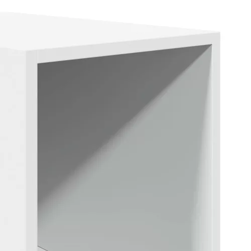 Fehér szerelt fa ruhásszekrény 30 x 50 x 200 cm