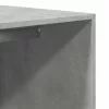 Betonszürke szerelt fa ruhásszekrény 80 x 50 x 200 cm