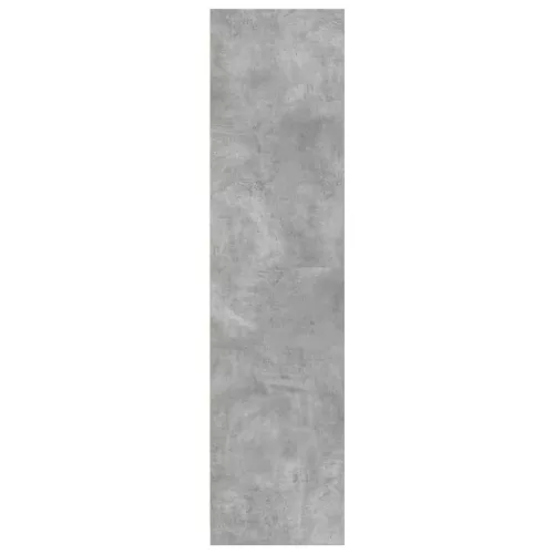 Betonszürke szerelt fa ruhásszekrény 80 x 50 x 200 cm