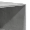 Betonszürke szerelt fa ruhásszekrény 80 x 50 x 200 cm