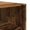 Antik fa színű szerelt fa ruhásszekrény 100 x 50 x 200 cm
