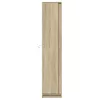 Sonoma tölgy szerelt fa LED-es magasszekrény 41,5x32,5x200 cm
