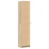Sonoma tölgy szerelt fa LED-es magasszekrény 41,5x32,5x200 cm