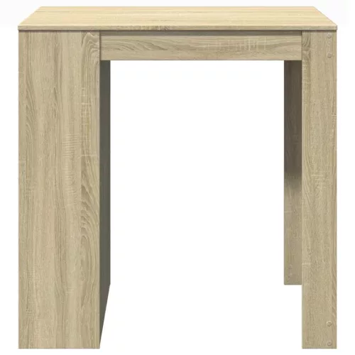 Sonoma tölgy színű szerelt fa bárasztal 102 x 70 x 103,5 cm