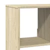 Sonoma tölgy színű szerelt fa térelválasztó 100 x 33 x 156,5 cm