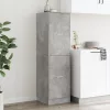 Betonszürke szerelt fa patikaszekrény 40 x 41 x 144,5 cm