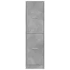 Betonszürke szerelt fa patikaszekrény 40 x 41 x 144,5 cm